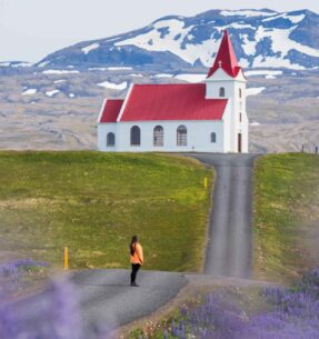 Ingjaldshólskirkja Church the church on the hill Ingjaldshólskirkja Church the church on the hill