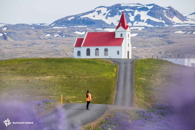 Ingjaldshólskirkja Church the church on the hill Ingjaldshólskirkja Church the church on the hill