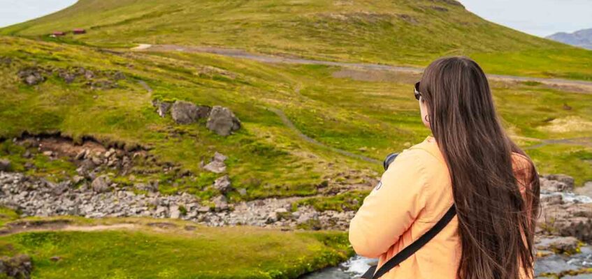 Kirkjufell mountain and waterfall on Snaefellsnes Peninsula