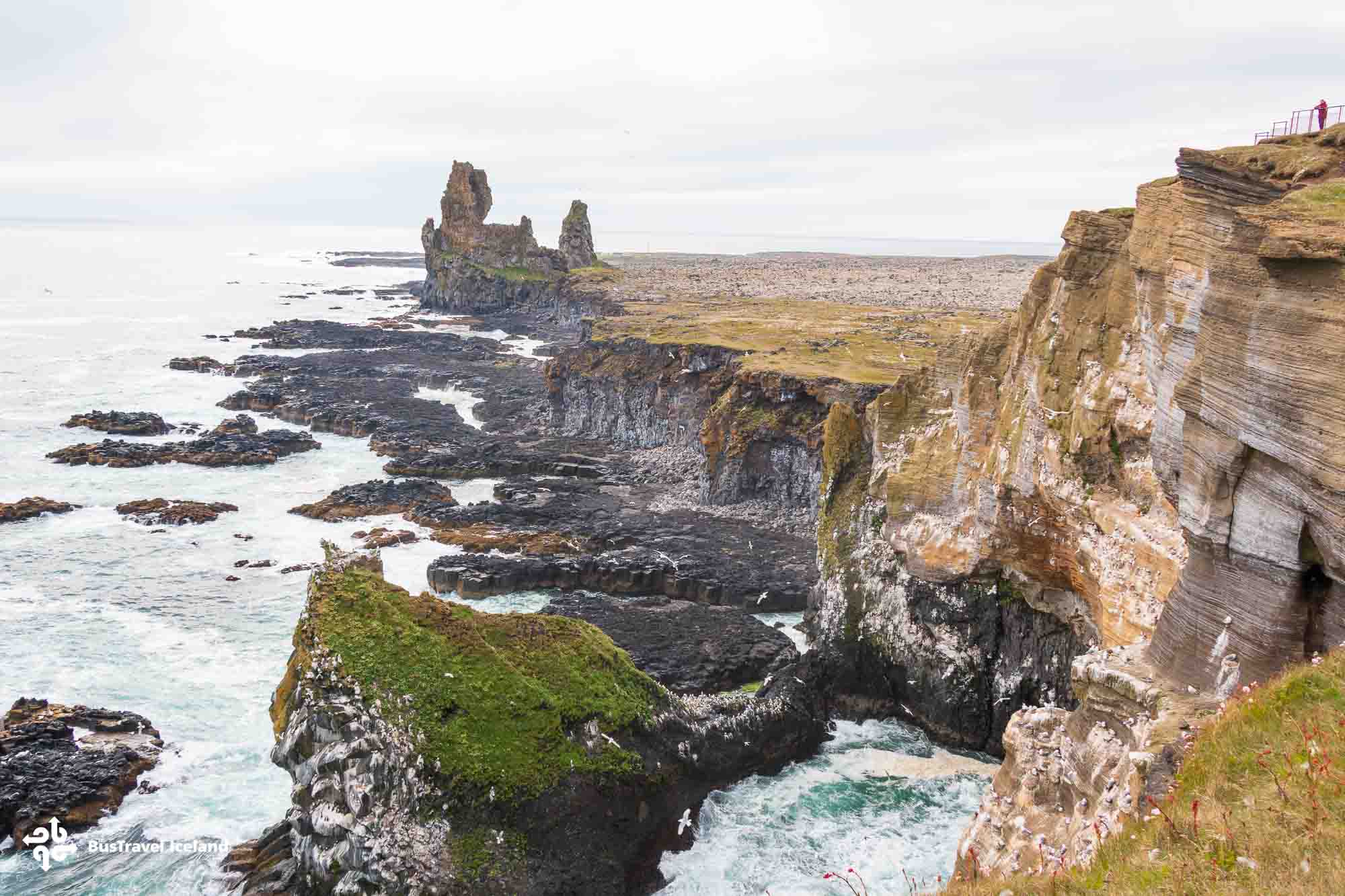 Lóndrangar on Snaefellsnes Peninsula-18 Lóndrangar on Snaefellsnes Peninsula