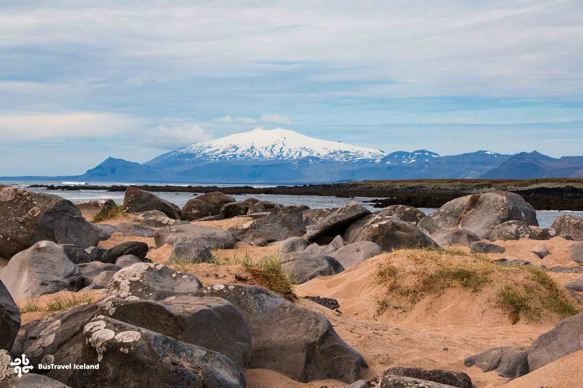 Ytri Tunga seals beach on Snaefellsnes Peninsula