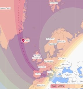 Total Solar Eclipse on 12 Aug 2026 Path Map. Source: Time and Date