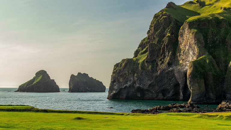 The Elephant Rock in Heimaey of Westman Islands by hector-john-periquin