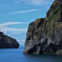 Volcano ATV from Heimaey in Westman Islands-1436 The famous elephant rock in Heimaey of Westman Islands