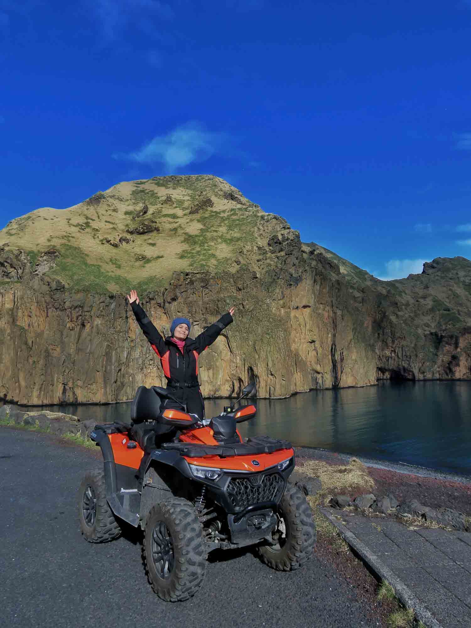 Volcano ATV from Heimaey in Westman Islands