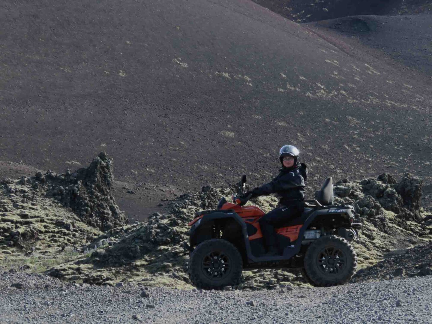 Volcano ATV from Heimaey in Westman Islands