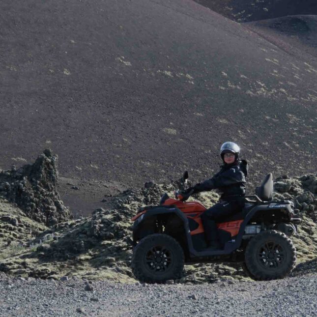 Volcano ATV from Heimaey in Westman Islands