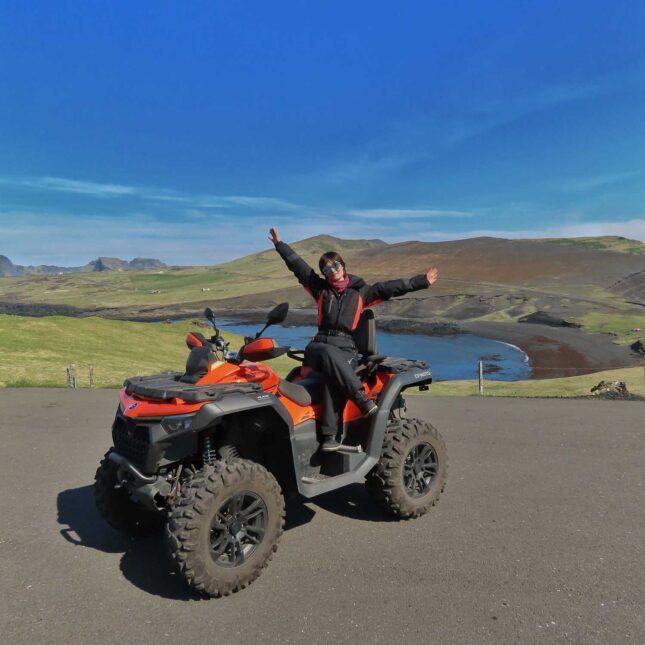 Volcano ATV from Heimaey in Westman Islands
