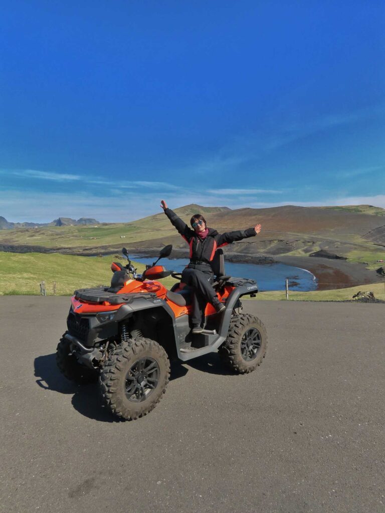 Volcano ATV from Heimaey in Westman Islands