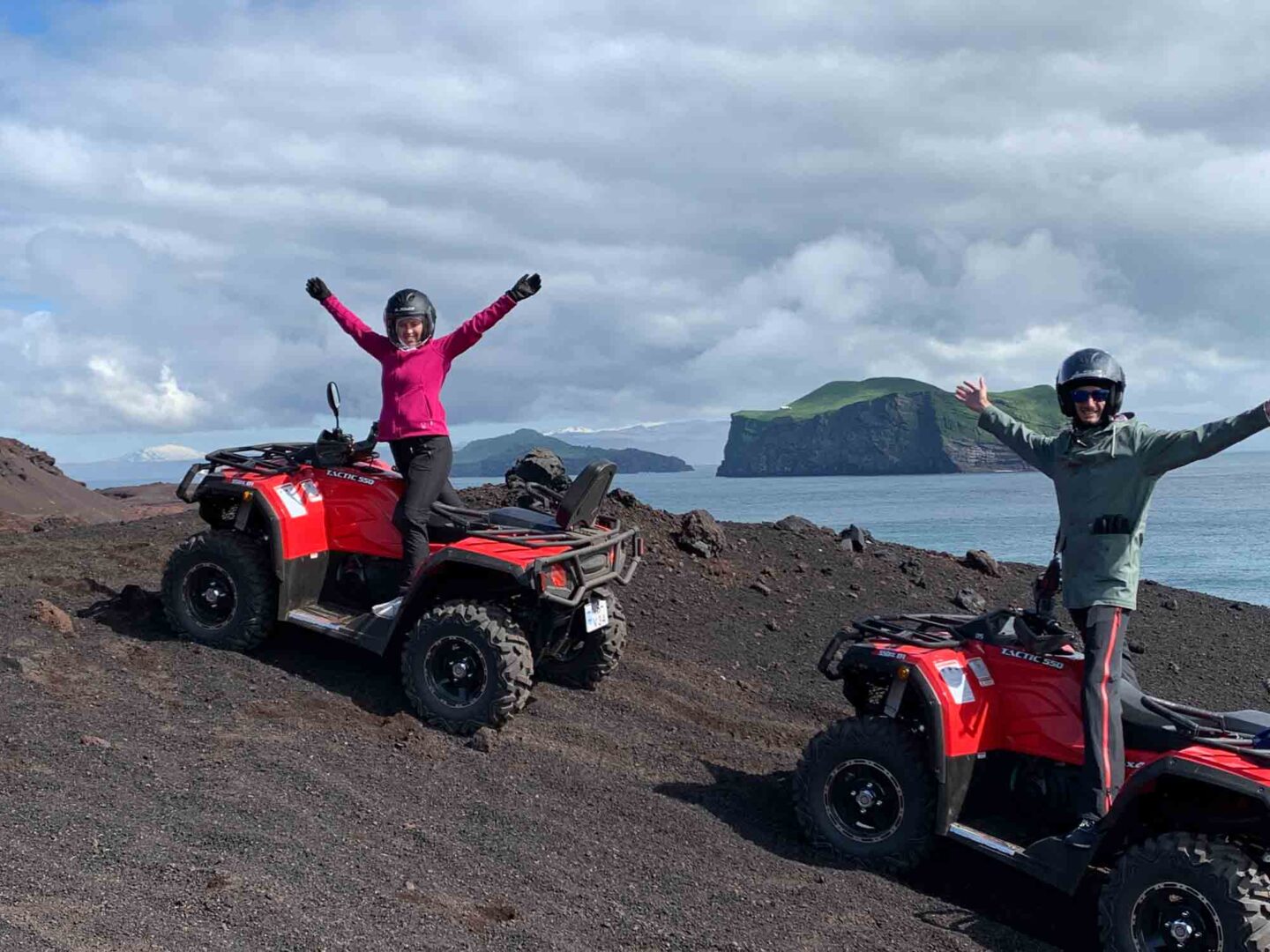 Volcano ATV from Heimaey in Westman Islands