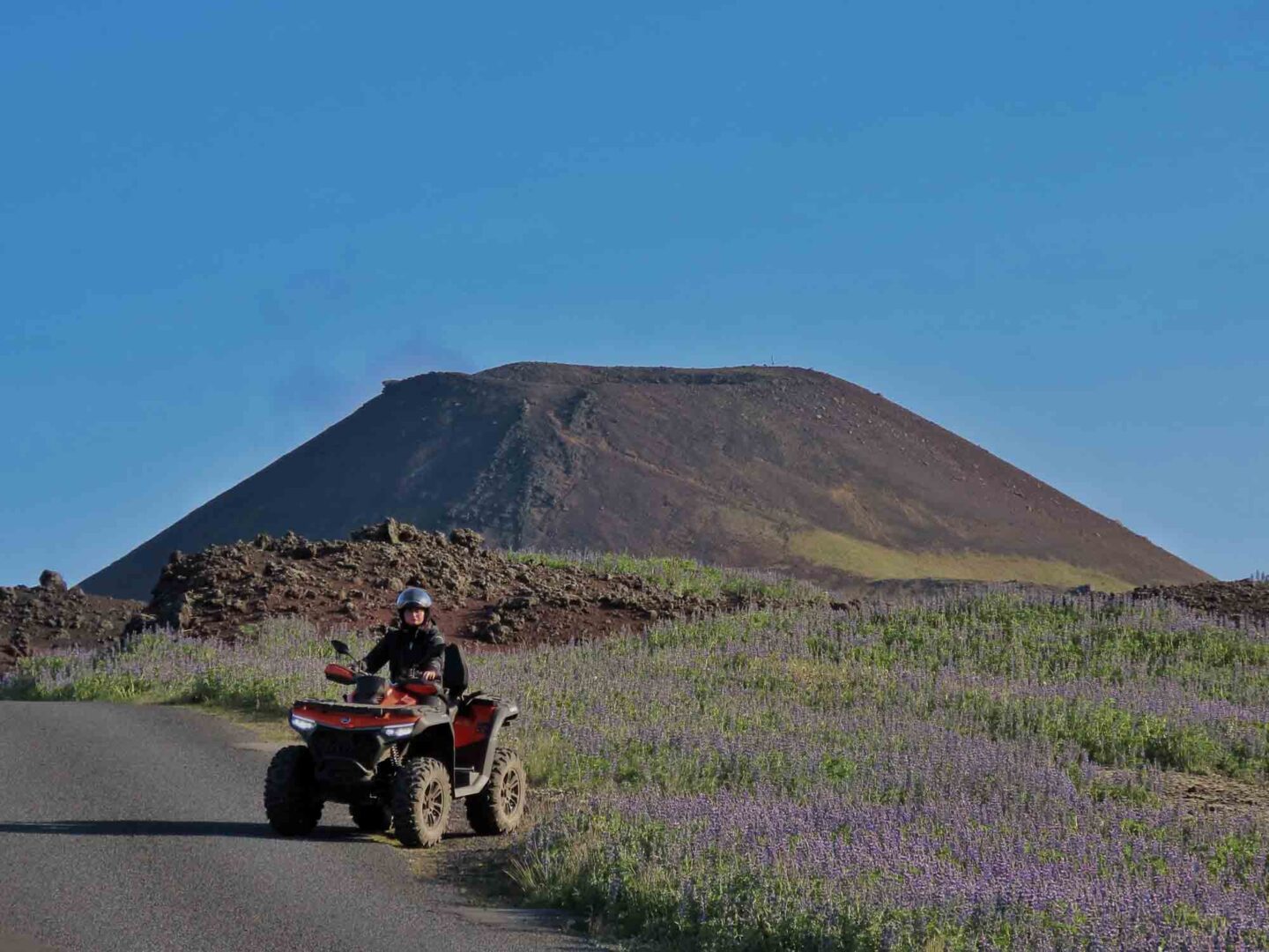 Volcano ATV from Heimaey in Westman Islands