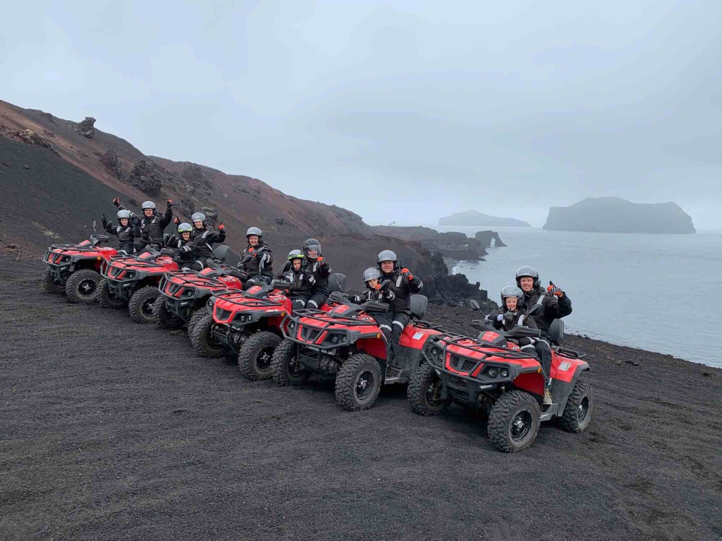 Volcano ATV from Heimaey in Westman Islands