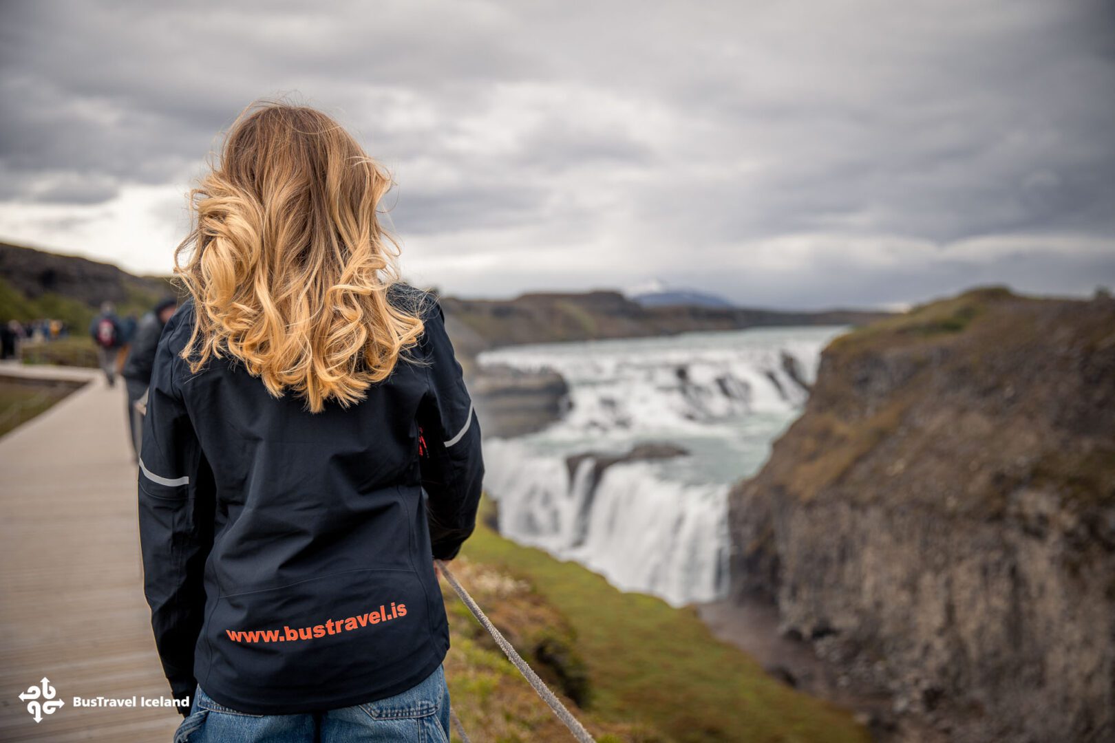 Gullfoss waterfall in Golden Circle Iceland-8587