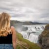 Gullfoss waterfall in Golden Circle Iceland