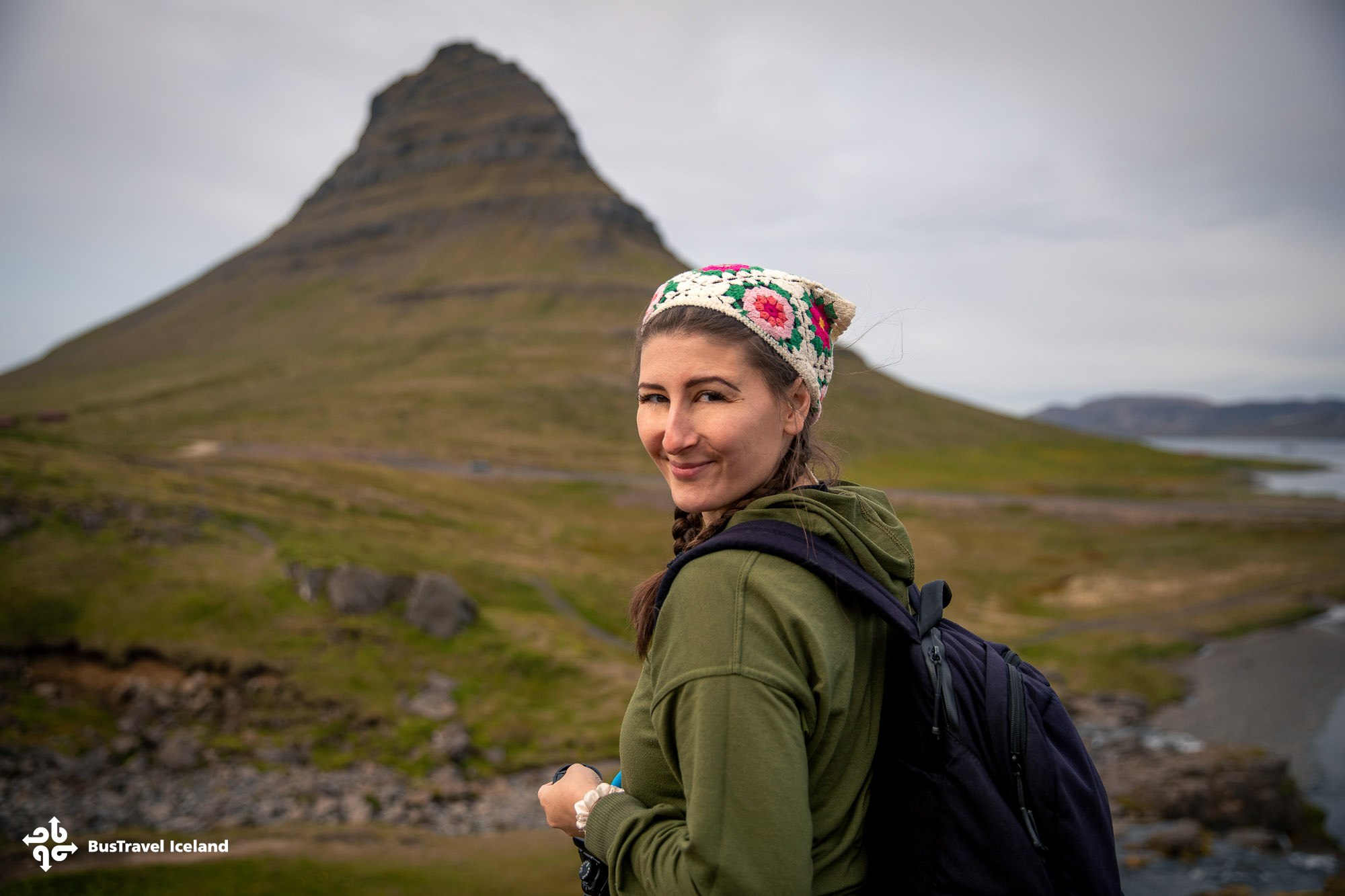 Kirkjufell mountain and waterfall in Snaefellsnes Peninsula