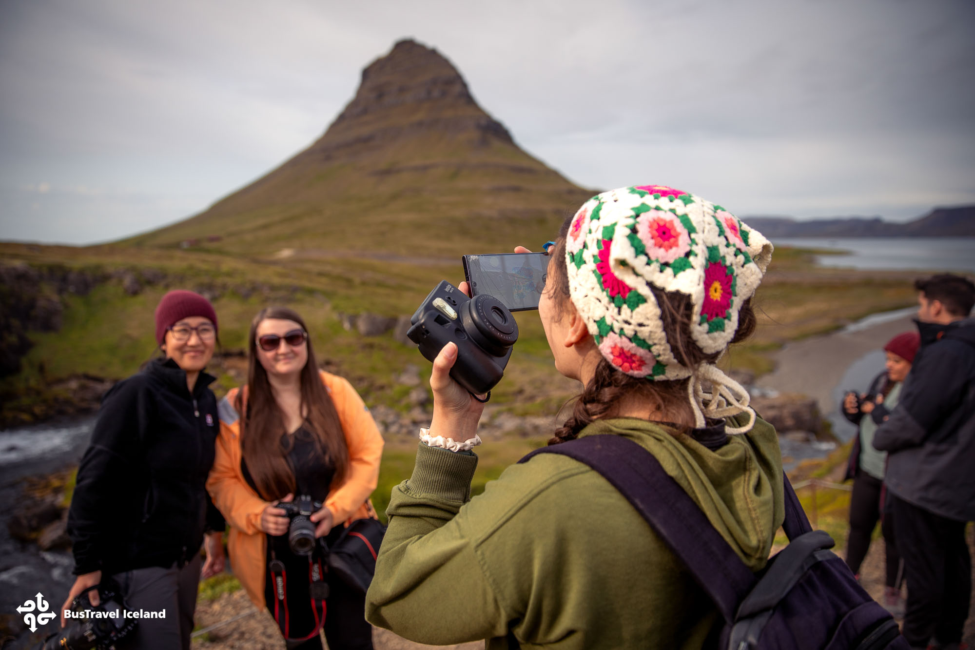 Kirkjufell mountain and waterfall in Snaefellsnes Peninsula