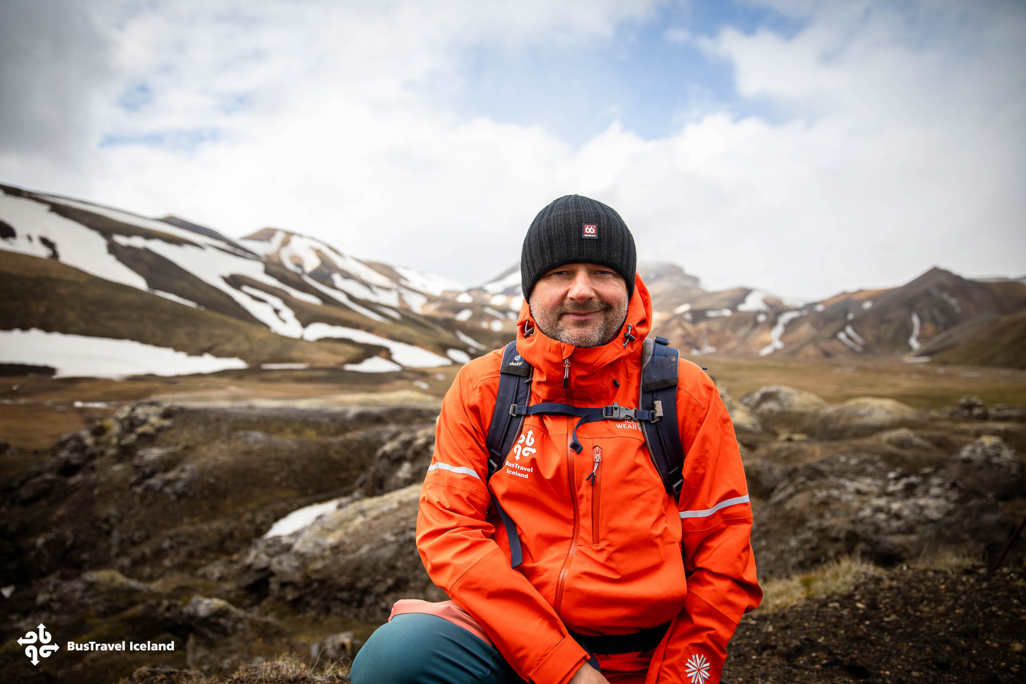 Guide at Landmannalaugar highlands
