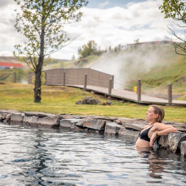 Secret Lagoon in Golden Circle Iceland