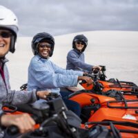 Snowmobilea tour on langjokull glacier from Husafell