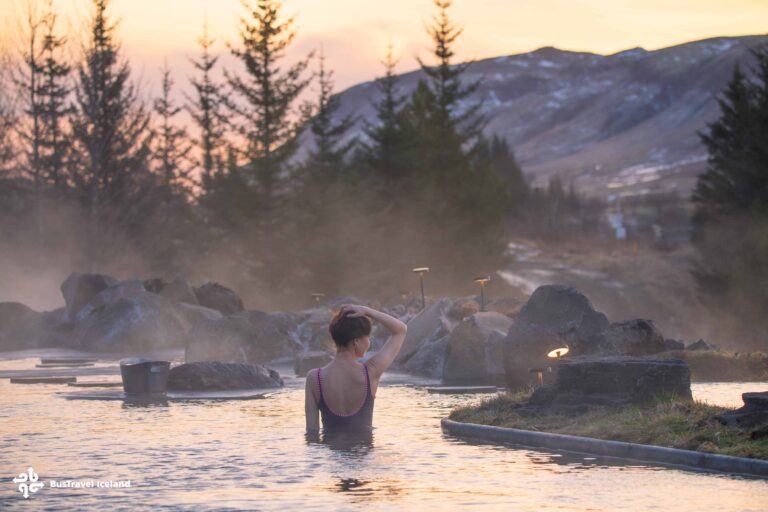 Laugaras Lagoon in Golden Circle Iceland