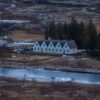 Thingvellir National Park in Golden Circle Iceland winter