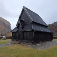 Stafkirkjan westman islands