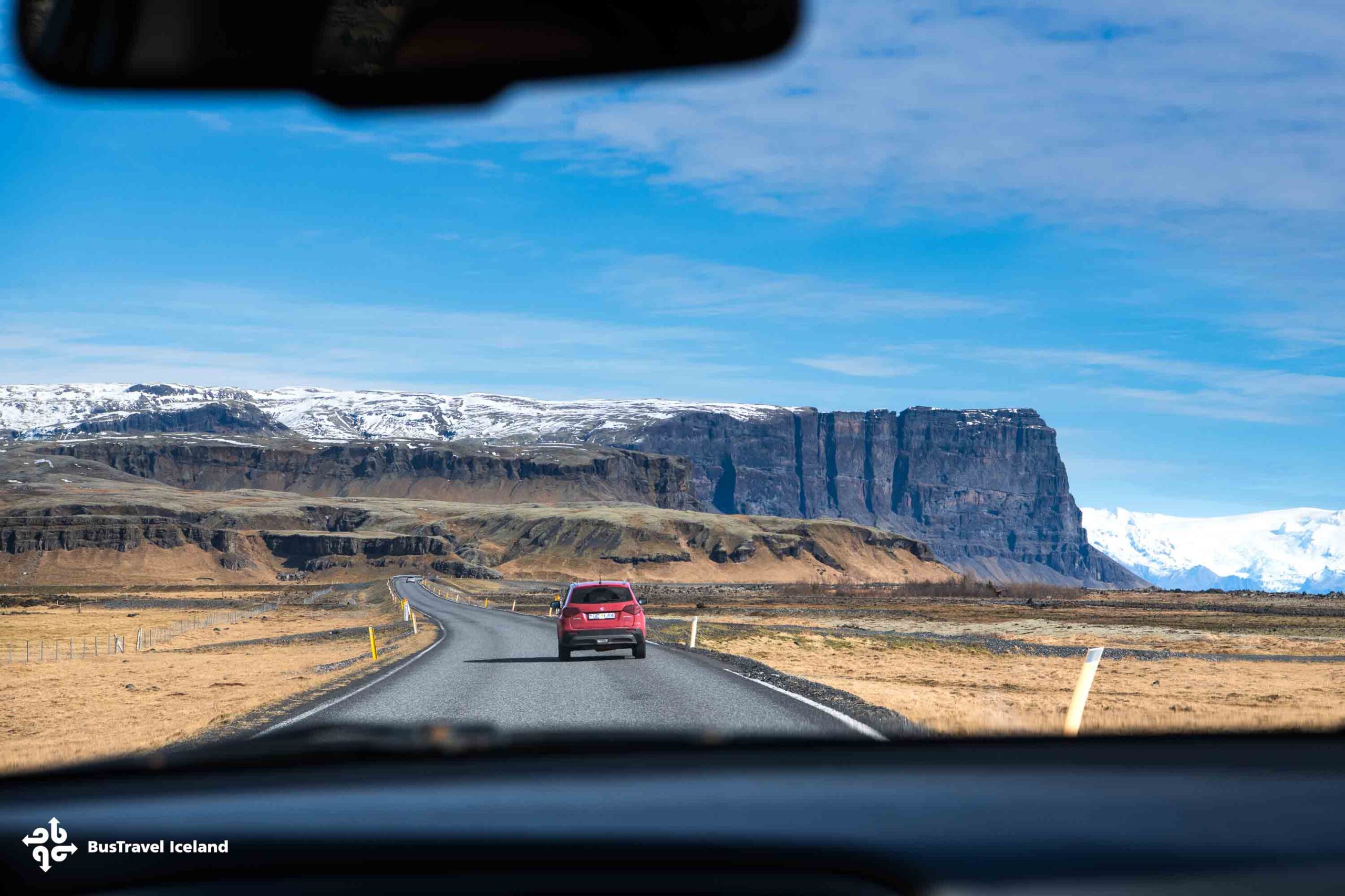 Driving in Iceland in summer road view-7762 Driving in Iceland in summer road view