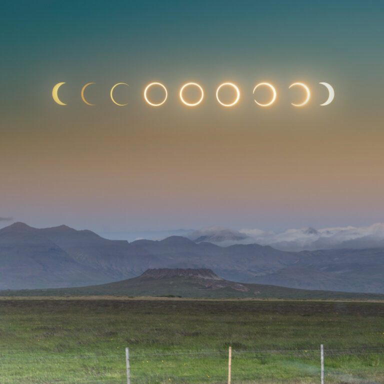 Total Solar Eclipse in West Iceland Sample Photo Total Solar Eclipse in West Iceland Sample Photo