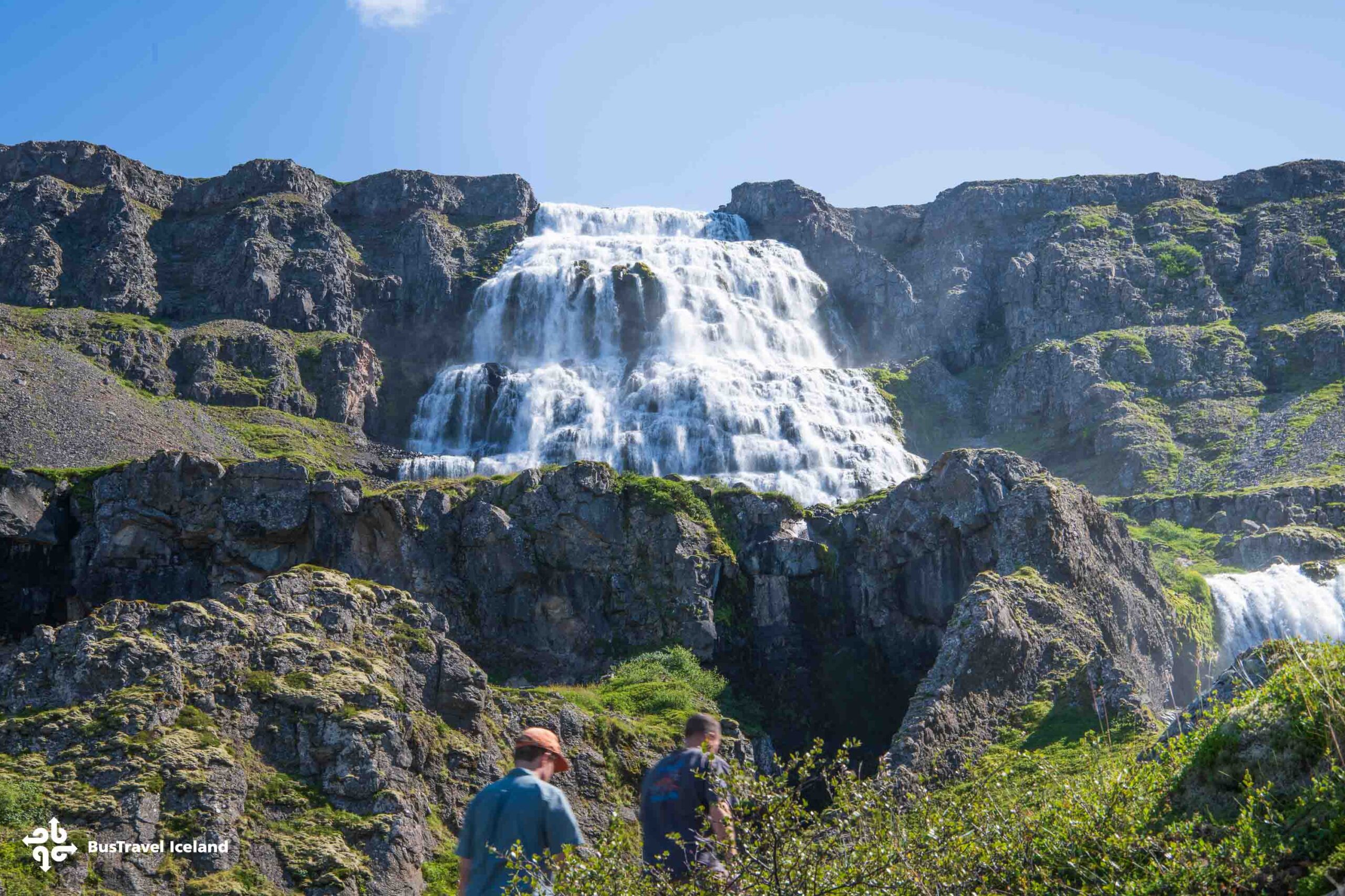 Dynjandi Waterfall in Westfjords