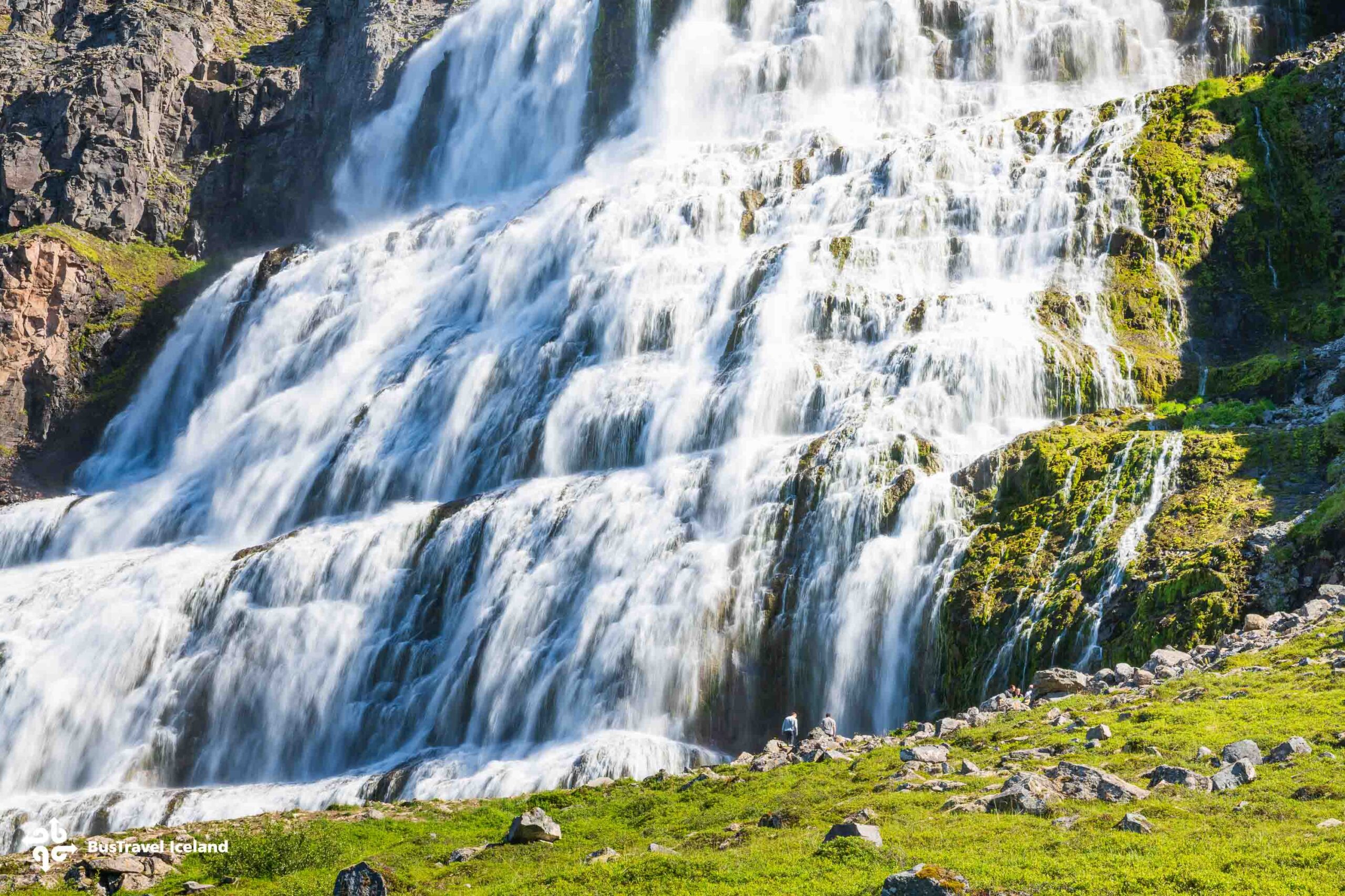 Dynjandi Waterfall in Westfjords