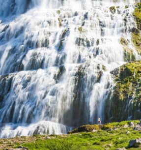Dynjandi Waterfall in Westfjords