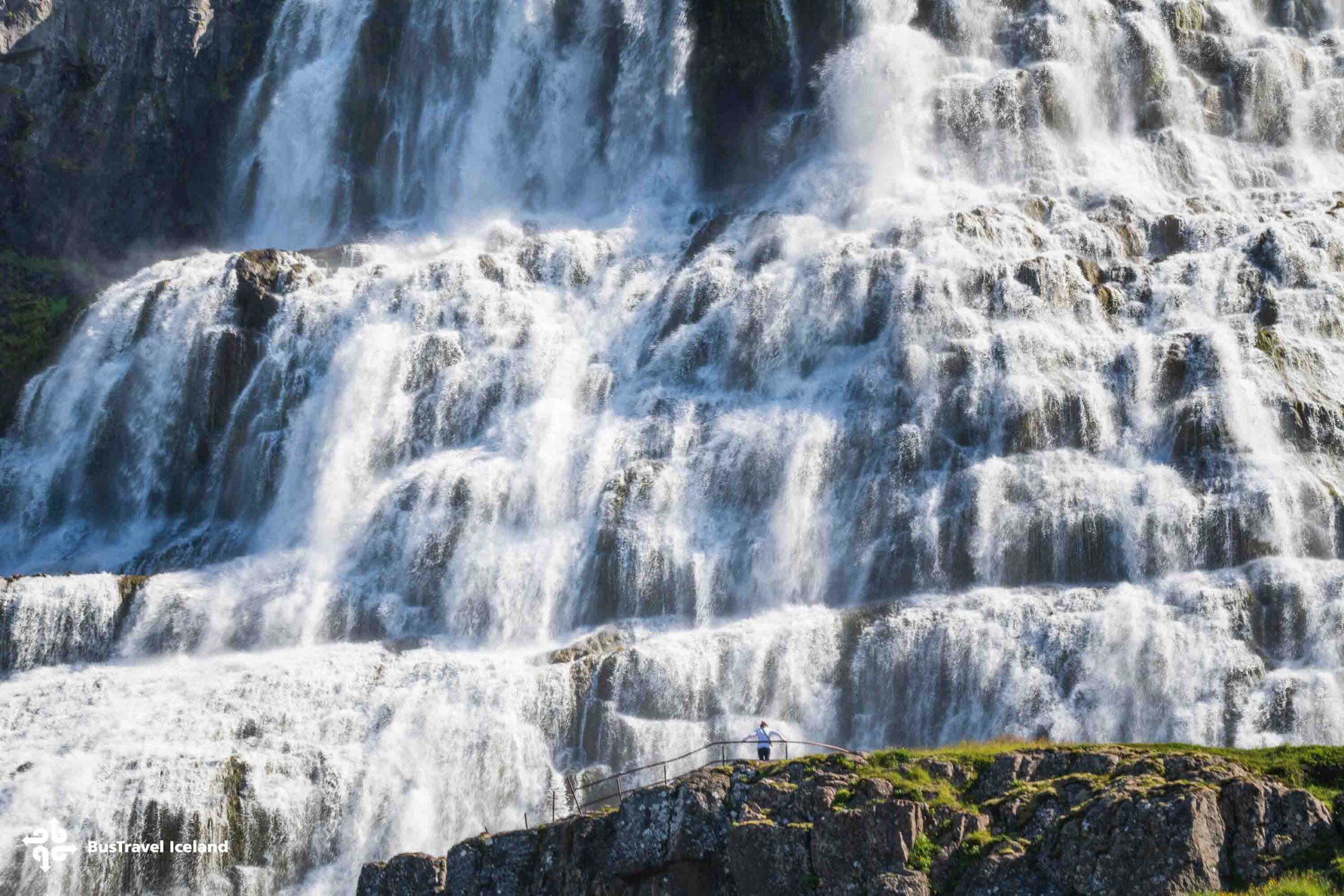 Dynjandi Waterfall in Westfjords