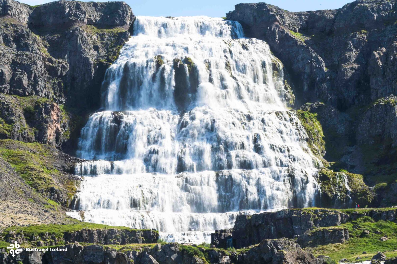Dynjandi Waterfall in Westfjords