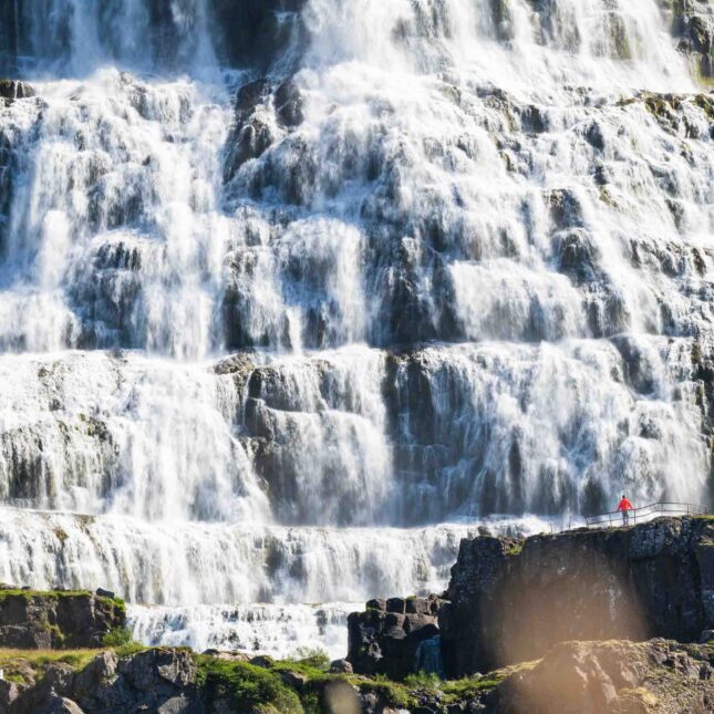 Dynjandi Waterfall in Westfjords